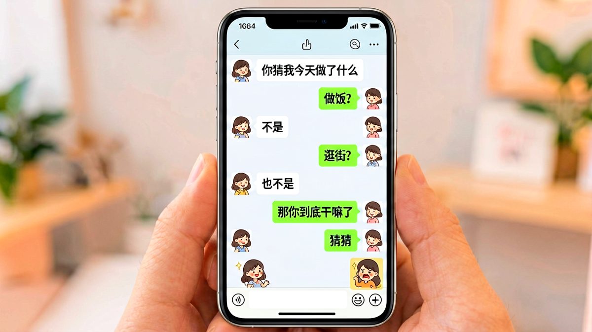 男生完全猜不到女生想做什么，女生生气