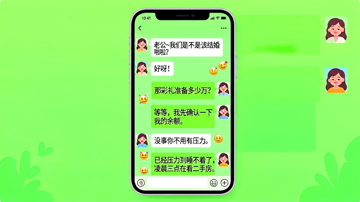 从求婚到首付，一条消息的距离