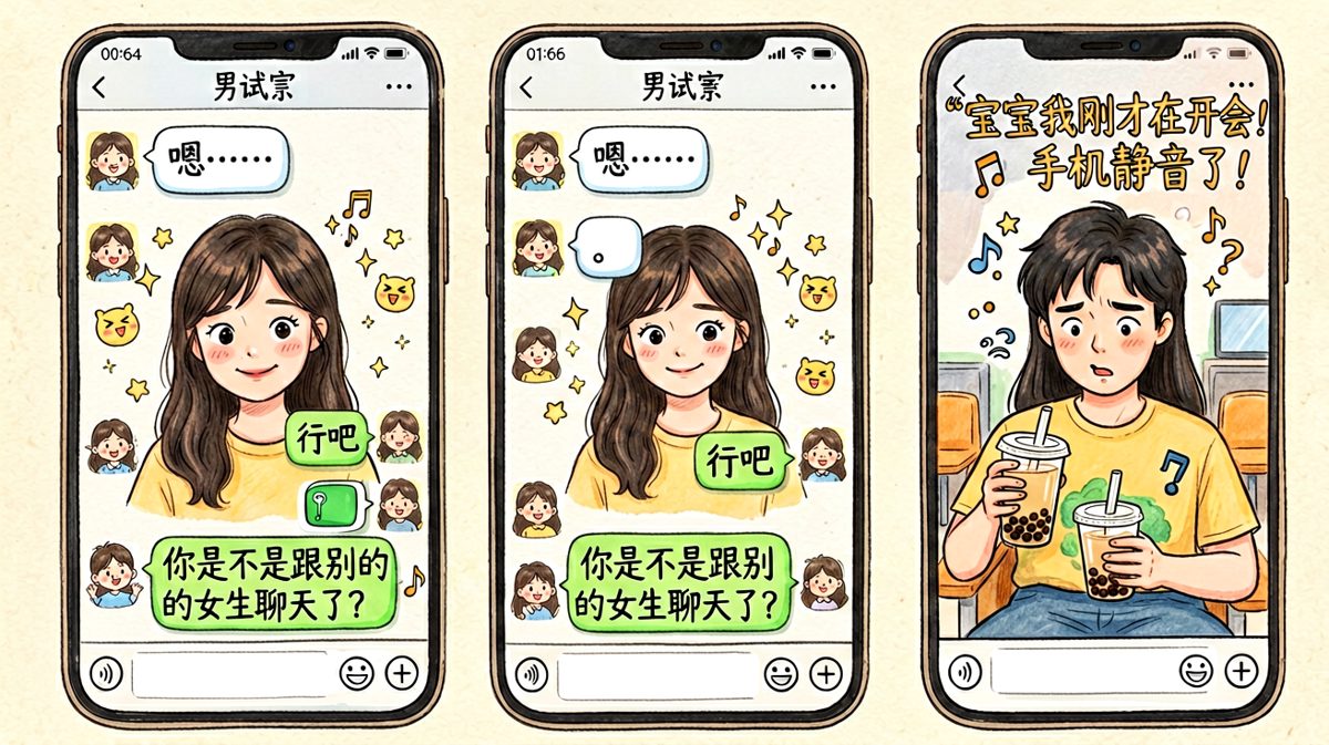 已读不回的最高惩罚，是让他以为你真的生气了