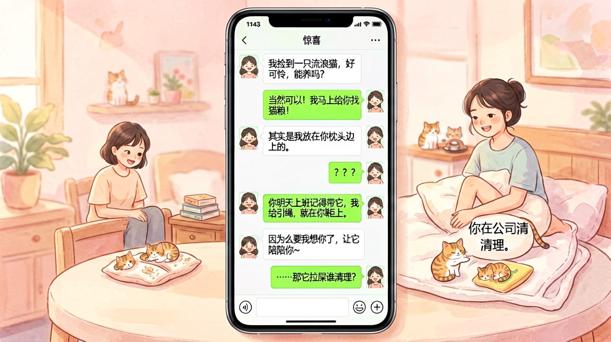 一只猫的离家出走，一次爱的绑架