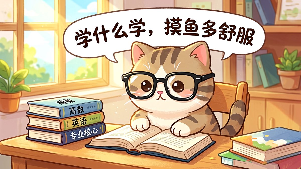 期末周的大学生，精神已经疯了但身体还在图书馆