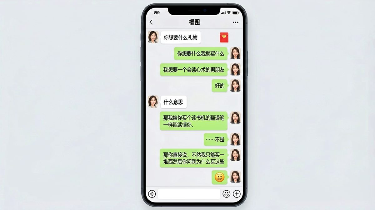 直男读心术：用最直的方式让你无语