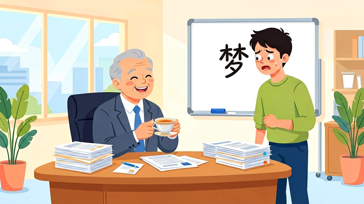 老板真诚提问：'最近有什么困难尽管提。' 员工咽了口唾沫：'老板……房租涨了。' 老板一拍桌子：'我给你涨薪！' 员工摆摆手：'不用，我就是想问——能让我提前一小时下班吗？'