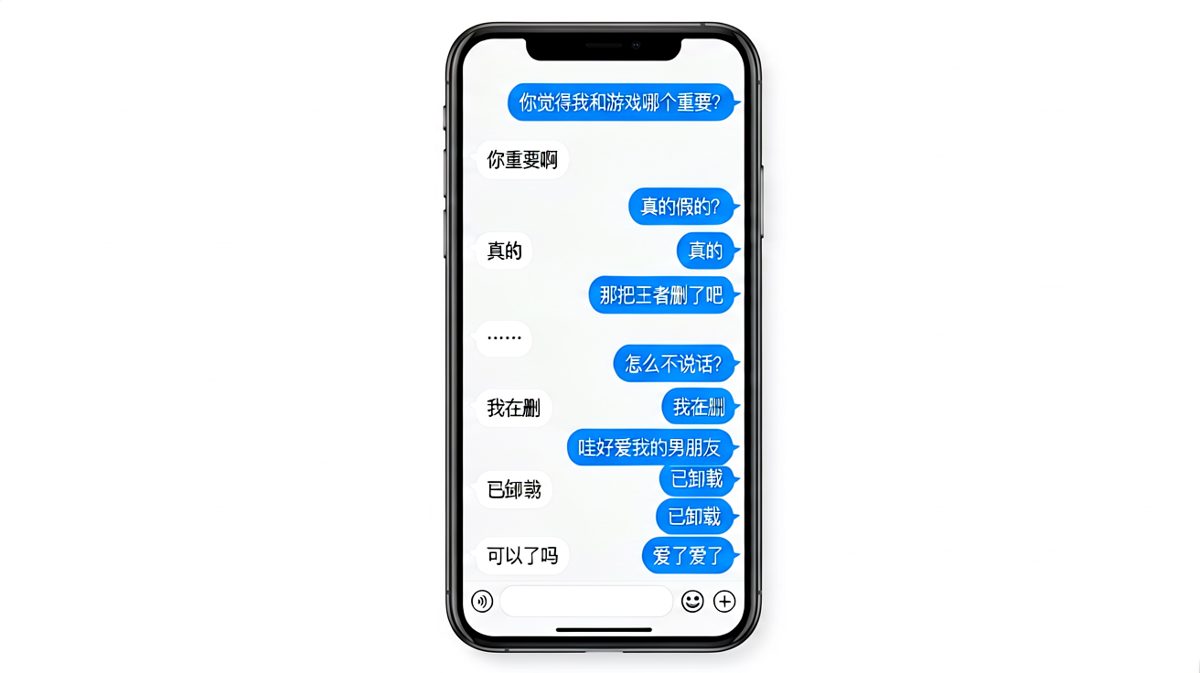 删除游戏的瞬间，气氛变了