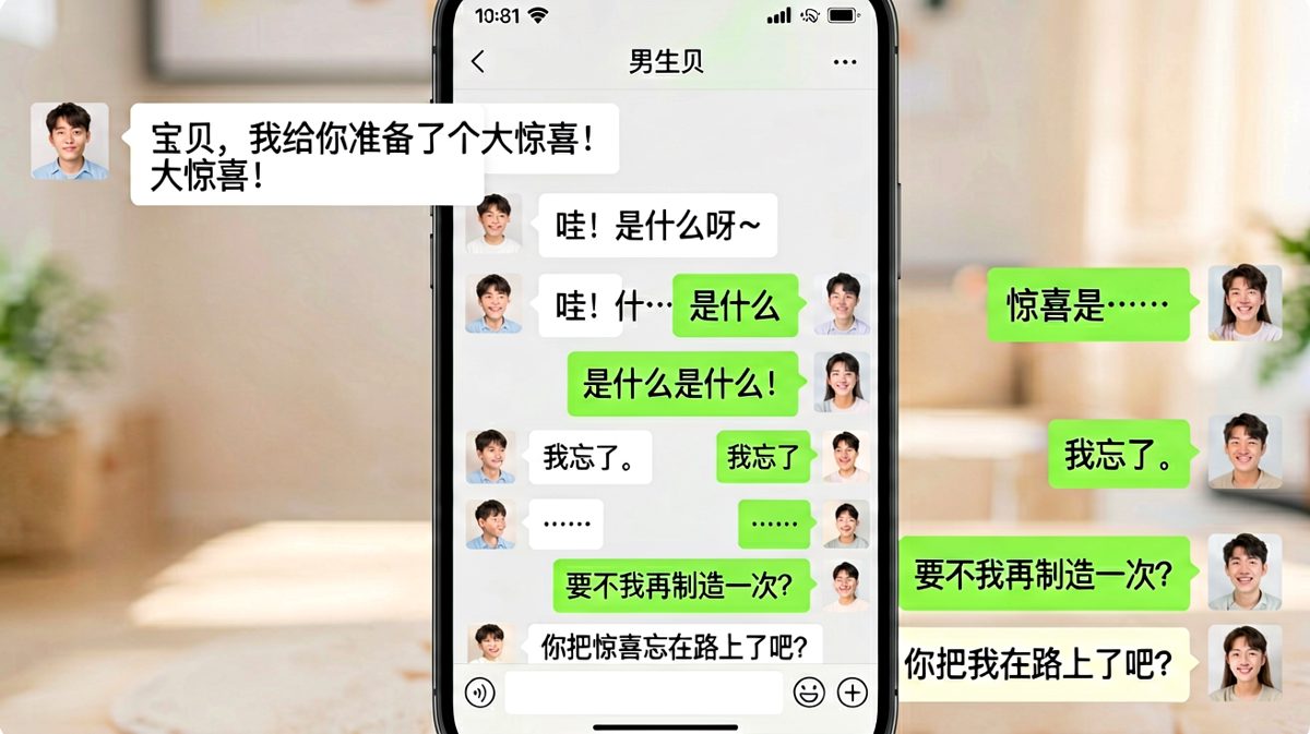 惊喜翻车型反转：男生自信满满却当场失忆