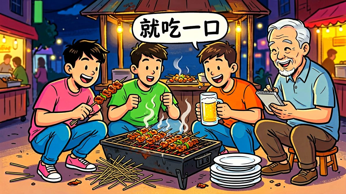 说好的'就吃一口'呢？