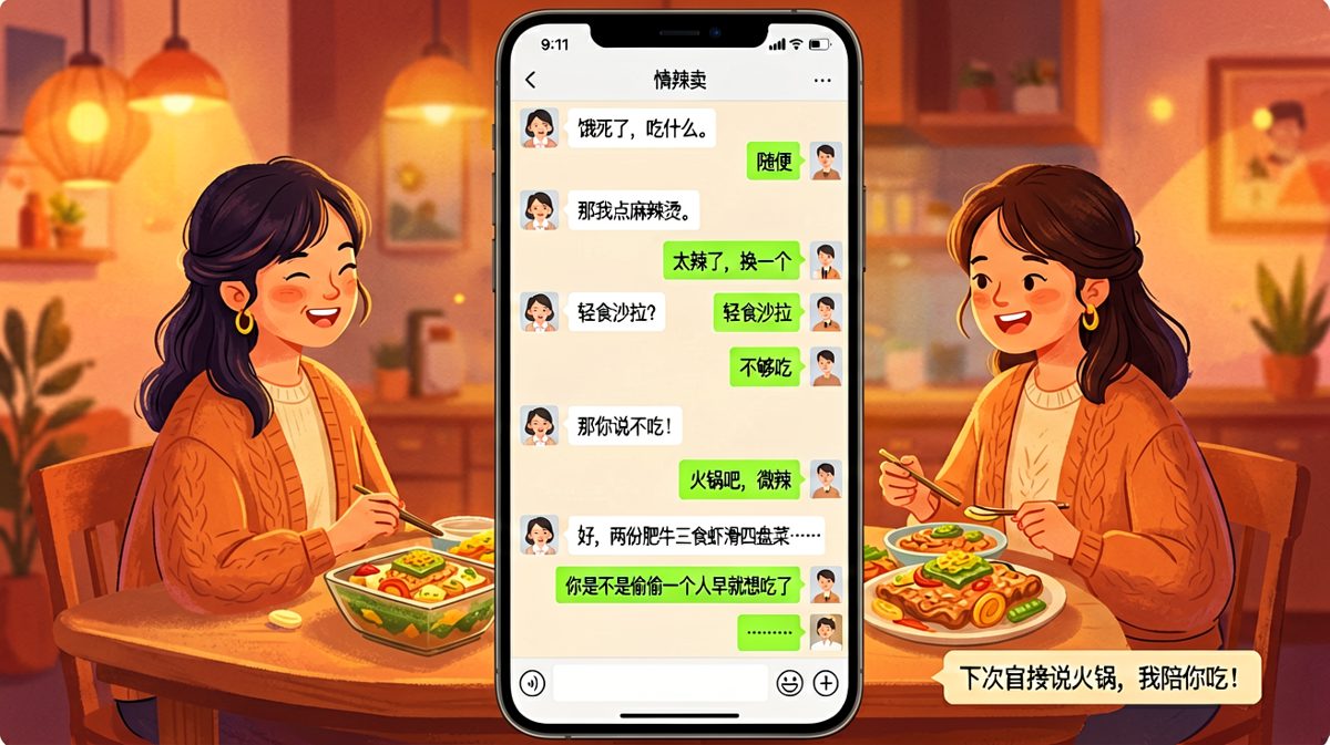 「随便」是情侣间最大的谎言，火锅局终于揭穿真相