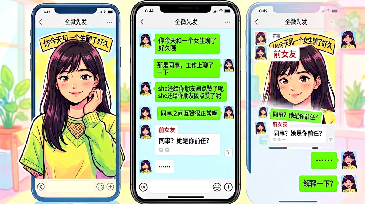 前任的点赞，比现任的吵架更难处理
