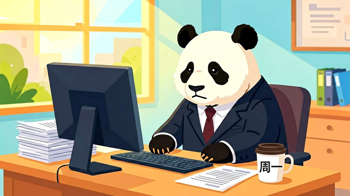 周一早上的我：人已坐在这了，魂还在床上