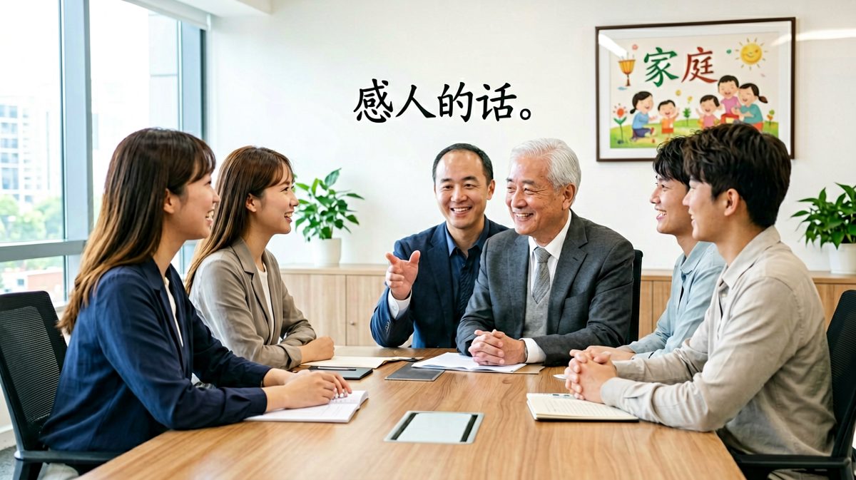 老板：'公司就是你的家。' 员工（感动）：'谢谢老板！' 老板（接话）：'那别走了，今晚把家收拾一下——把会议室的地拖了。'