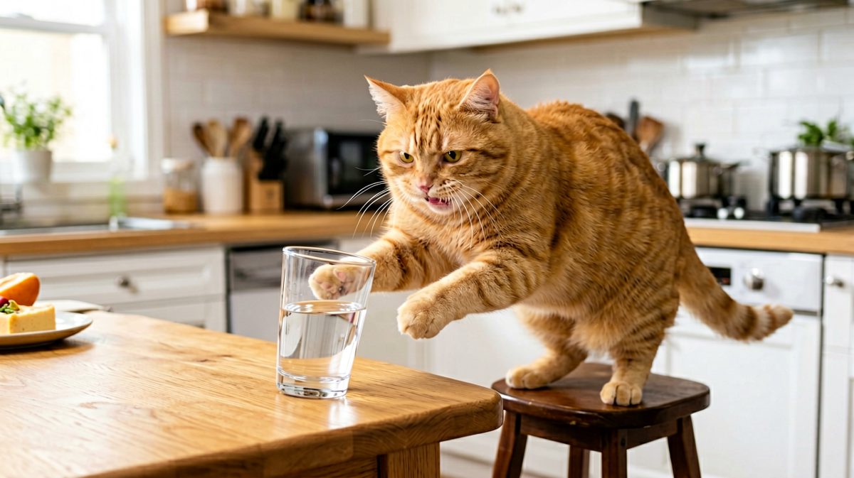 猫：杯子先动的手，跟我没关系