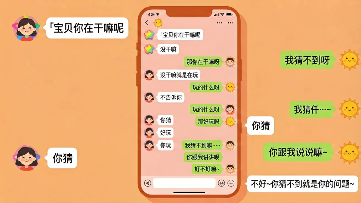 「你猜」是一个无法解开的无限循环