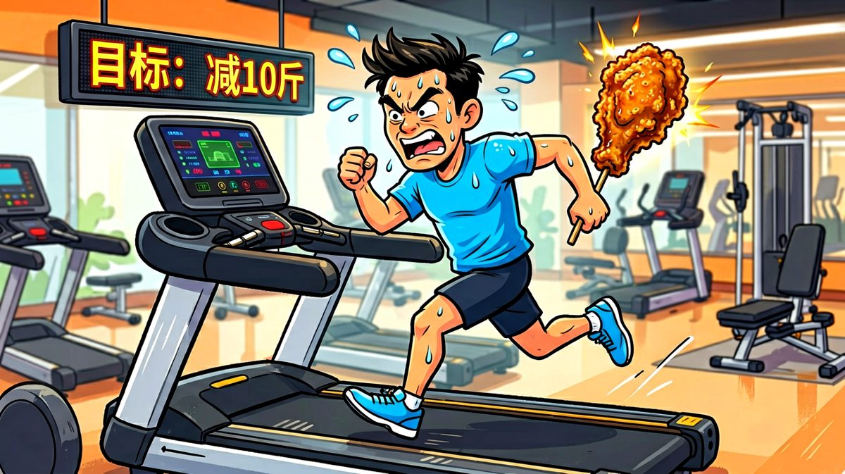 运动是为了更好地吃东西，这句没毛病。