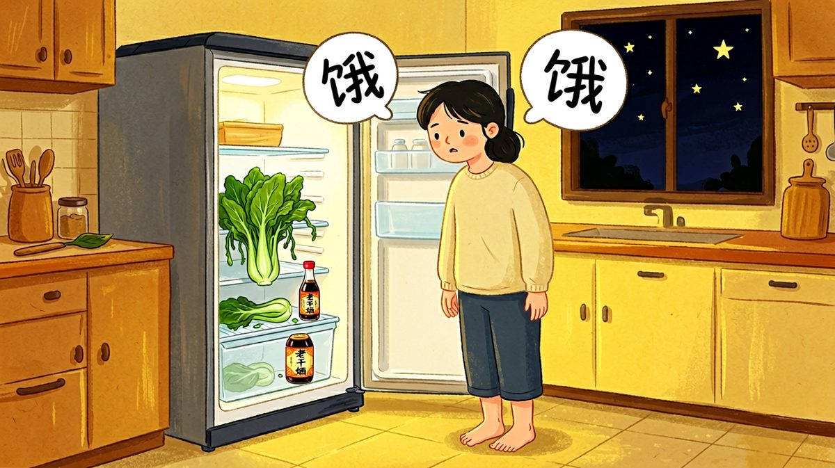 深夜的胃，从来不讲道理。