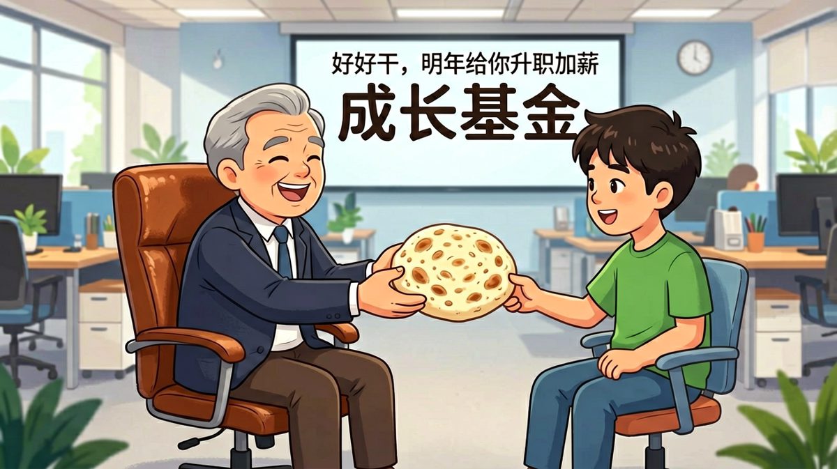 老板说给我升职加薪，结果真是字面意思的大饼