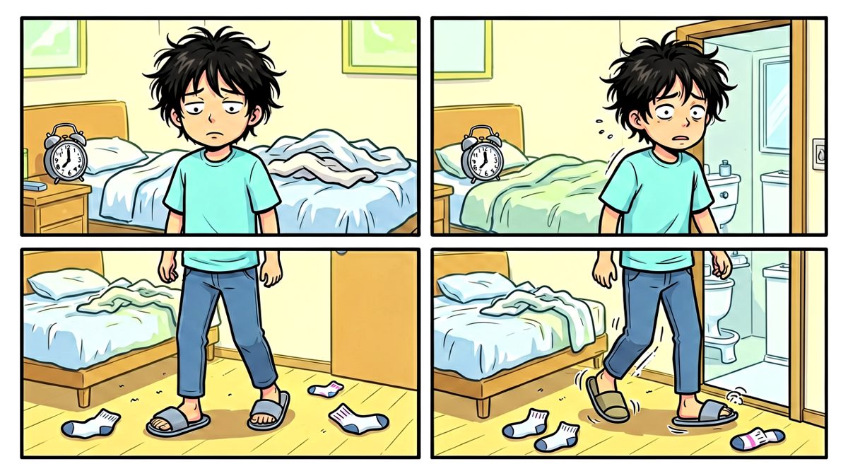 身体起来了，灵魂还在缓冲