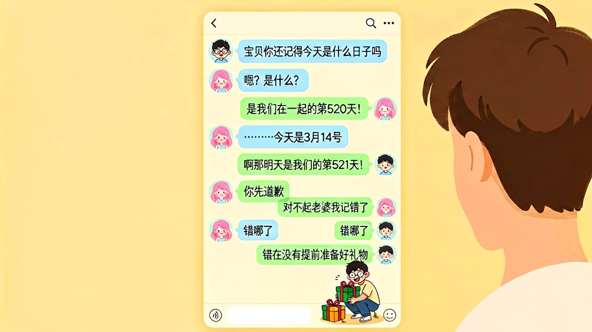 纪念日差点翻车，靠求生欲救回来了