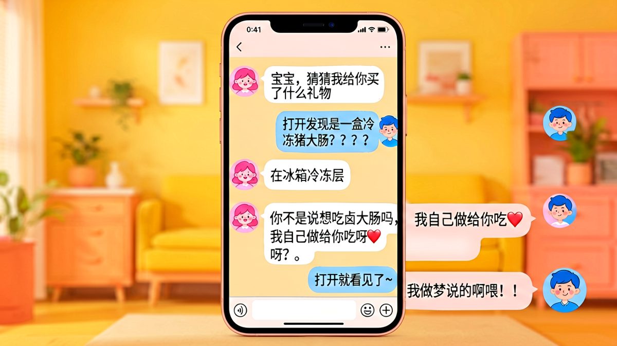 女生自制卤大肠送男友，结果男友以为是噩梦食材