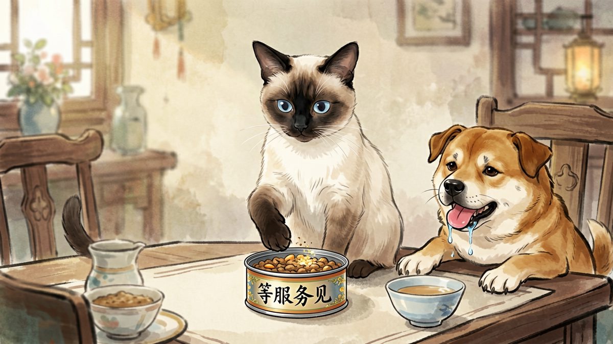 本喵的饭，讲究的就是仪式感。