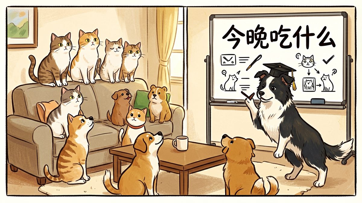 紧急会议：人类今天又忘了开罐头。