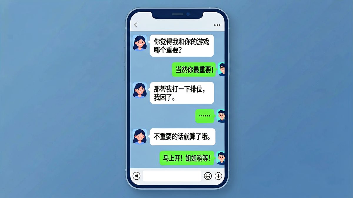 一个关于'重要性'的经典测试题，男生秒变求生欲拉满。