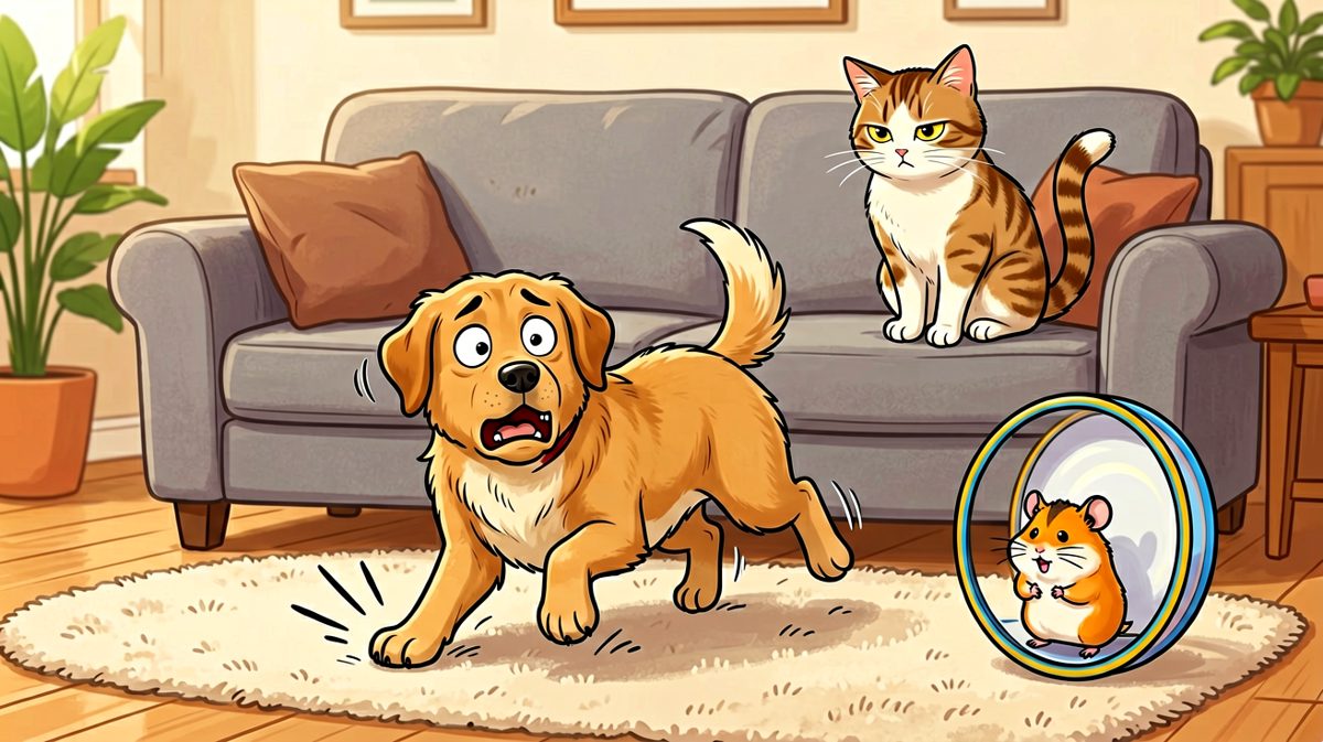 猫咪：就这？我奶奶跳得都比你好。