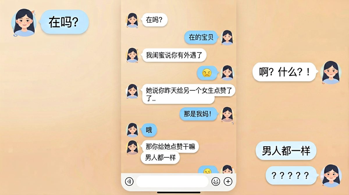 「那是我妈」——男朋友最无力辩解的三个字