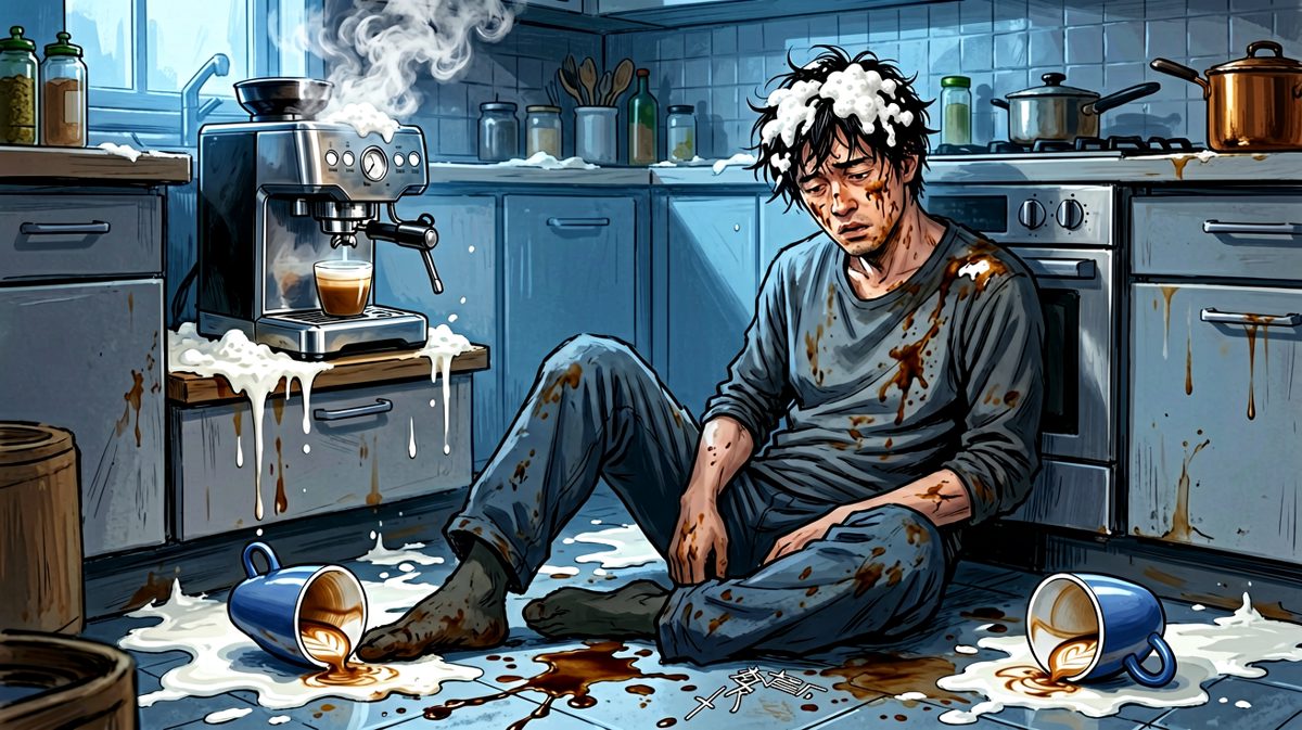 拿铁没做成，倒是做了个'拿铁灾难'