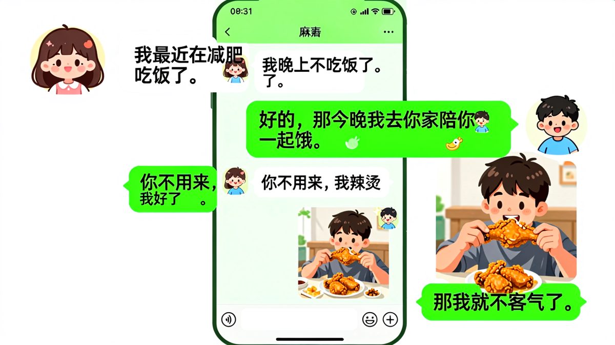 减肥女孩的麻辣烫反击战
