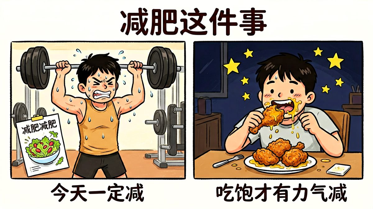 减肥路上的最大敌人永远是晚上的嘴