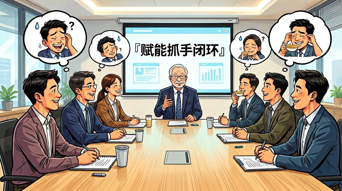 表面认真听，内心已在马尔代夫