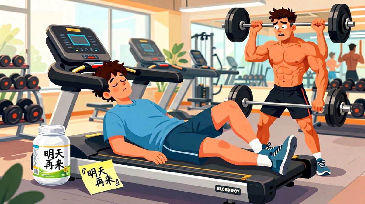 来健身房最大的运动是入睡