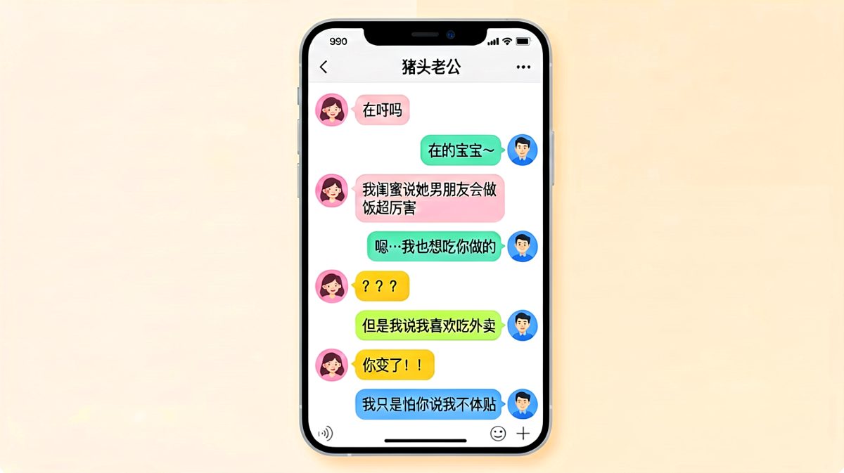 闺蜜抛出的陷阱，男生精准踩雷后试图全身而退却越描越黑