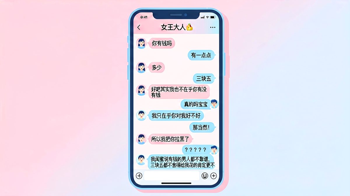 以为是爱情测试题，结果是逻辑陷阱，男生一分钱没花却输了比赛