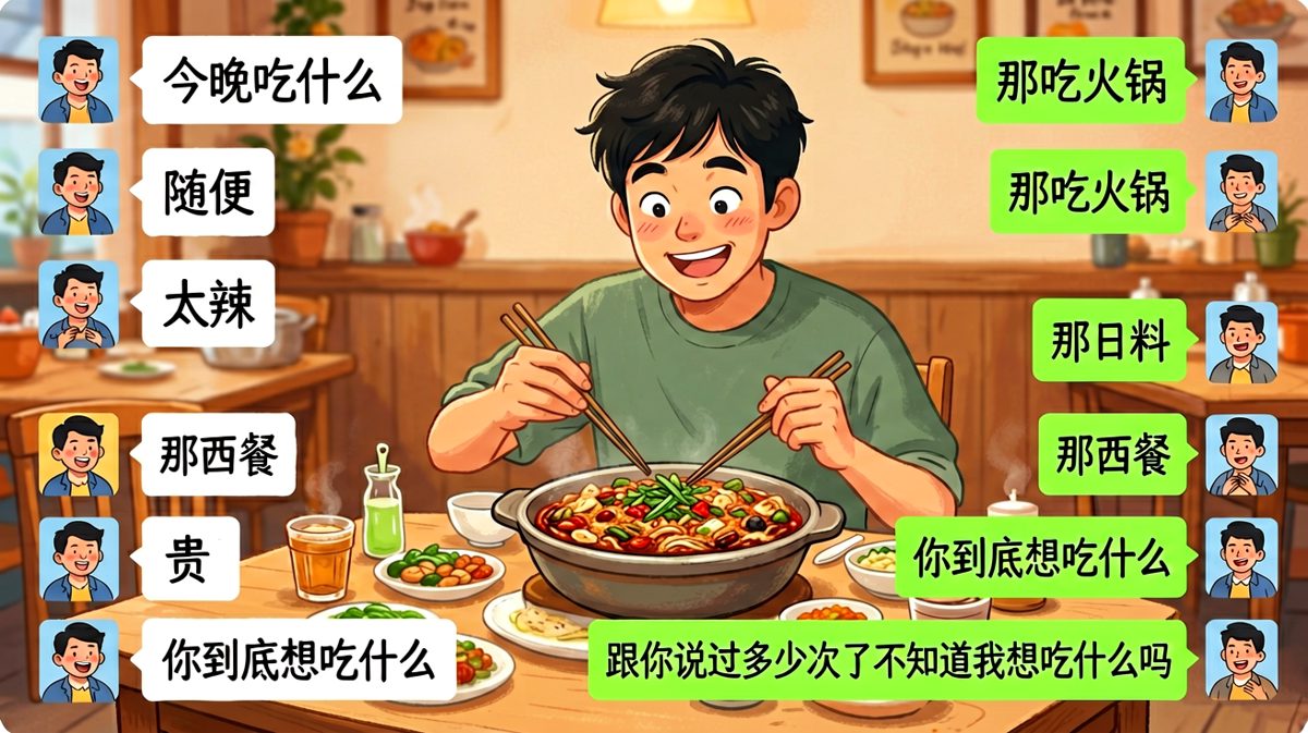 '随便'是情侣对话中最难的答案