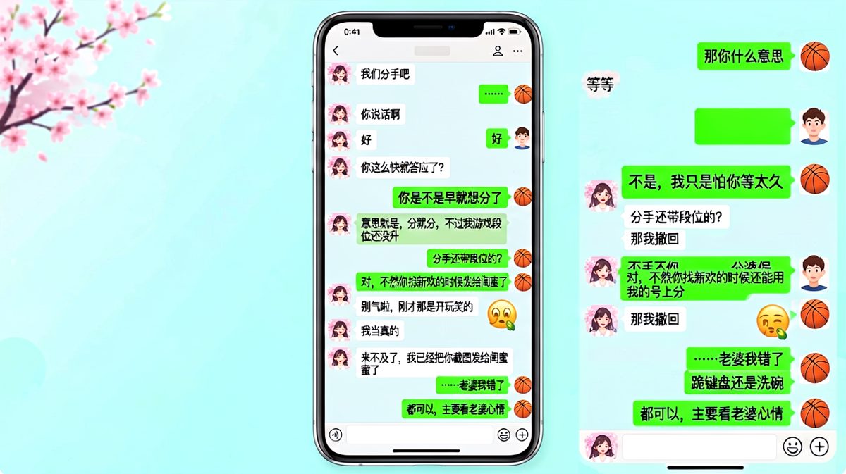 女生一句'分手吧'试探，男生秒回'好'，结果反转到怀疑人生。