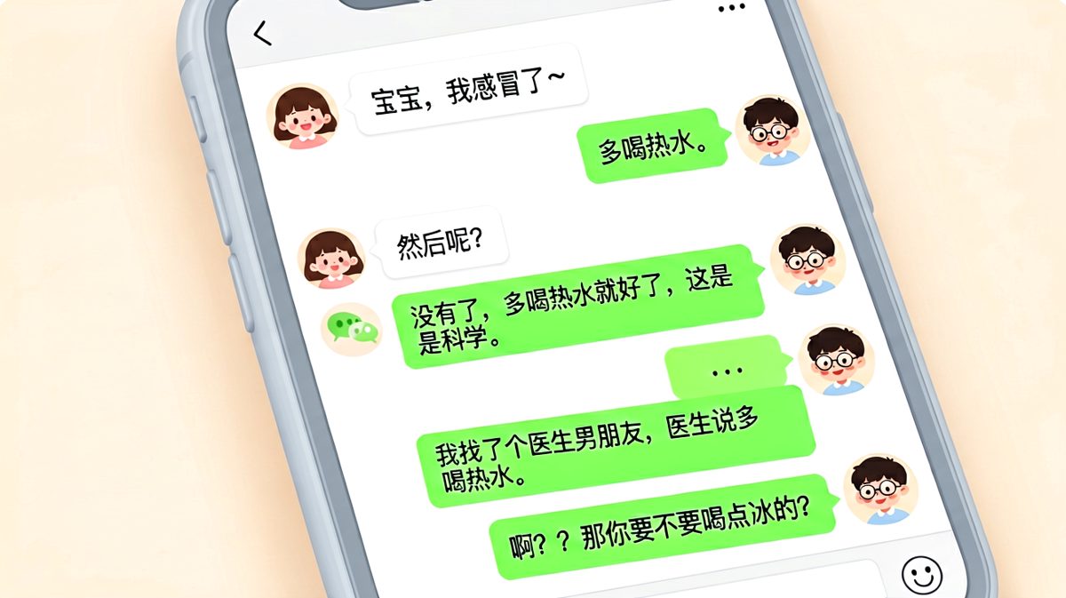 多喝热水的终极反转，男朋友自己都没意识到已经掉进坑里了