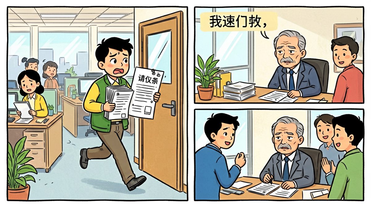 员工：老板，我想请明天一天假。老板：批准！员工大喜。老板补刀：不过你今天的活儿得干完，下周的活儿也得提前做完，后天再来上班。员工：……那我还请什么假？
