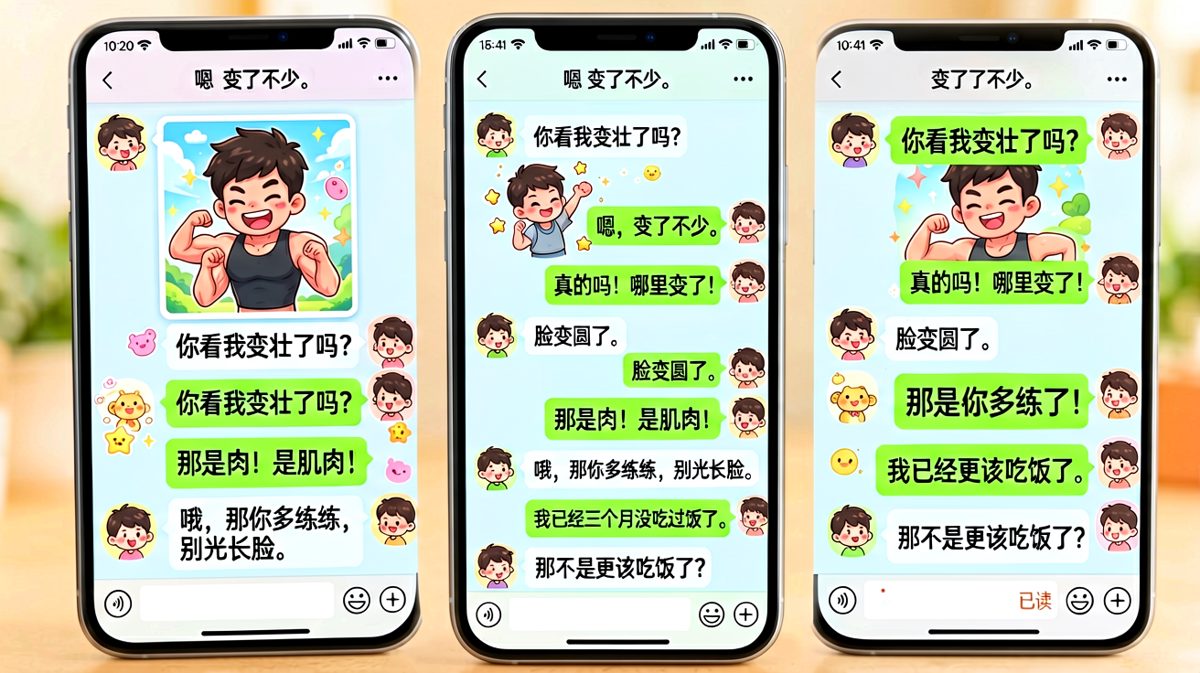健身求夸奖却翻车，男生的努力全被一句话击碎