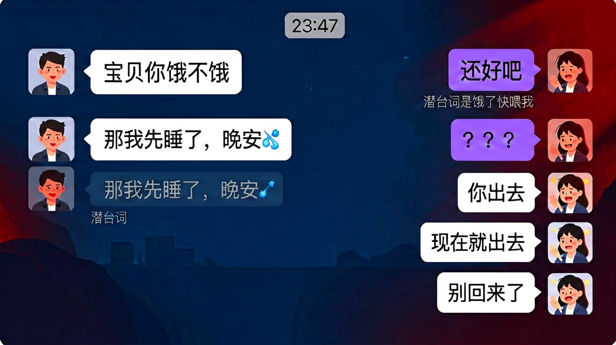 饿不饿？还好吧？——翻译错误导致连夜赶出家门的情感灾难现场