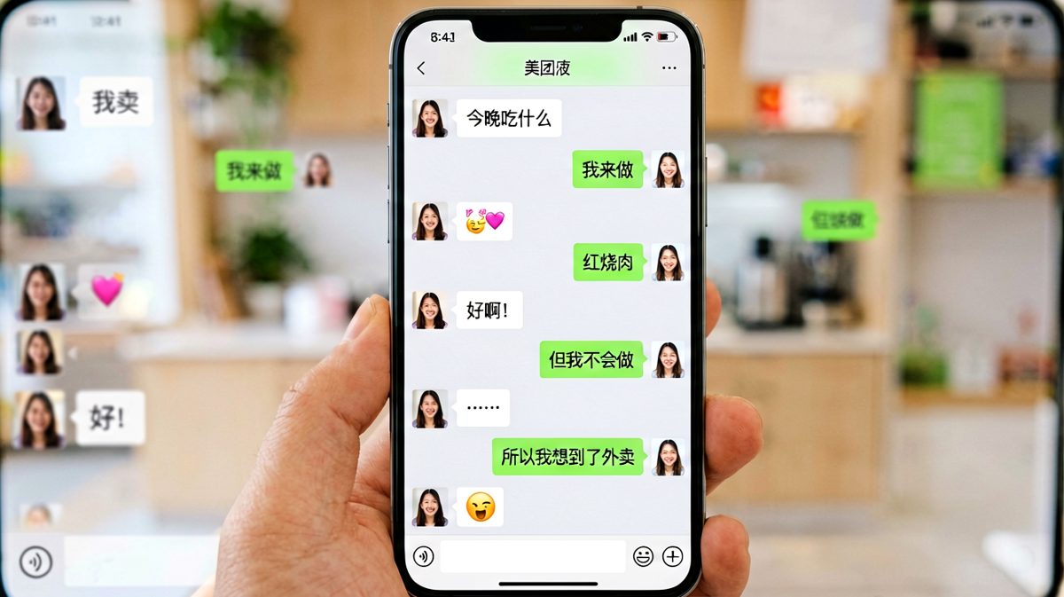 自称大厨的男生，最后的底气是美团红包给的