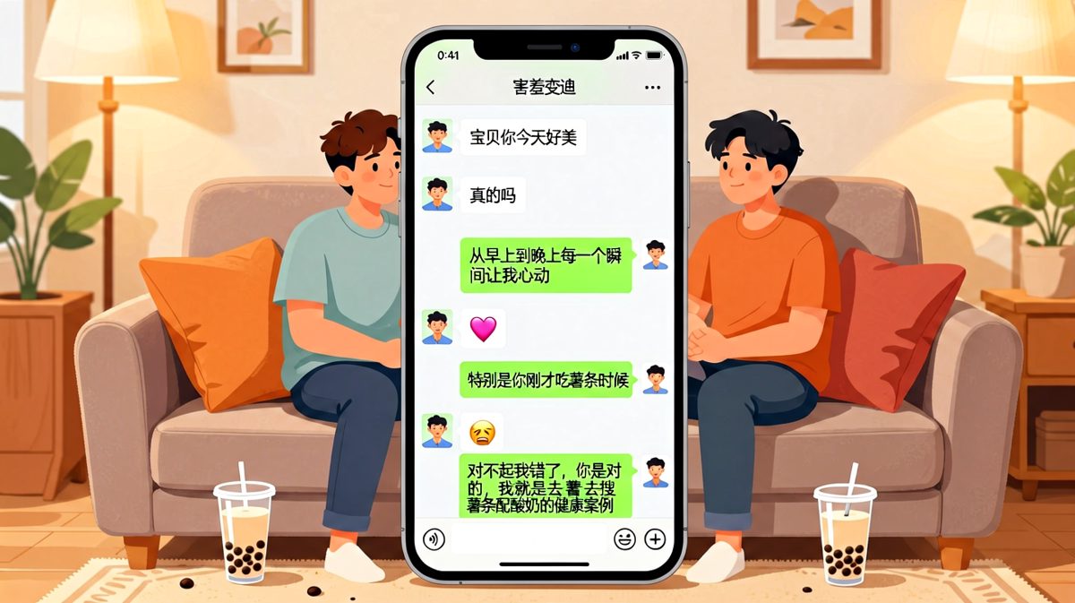 甜言蜜语话锋一转，夸完立刻踩薯条引爆翻车现场