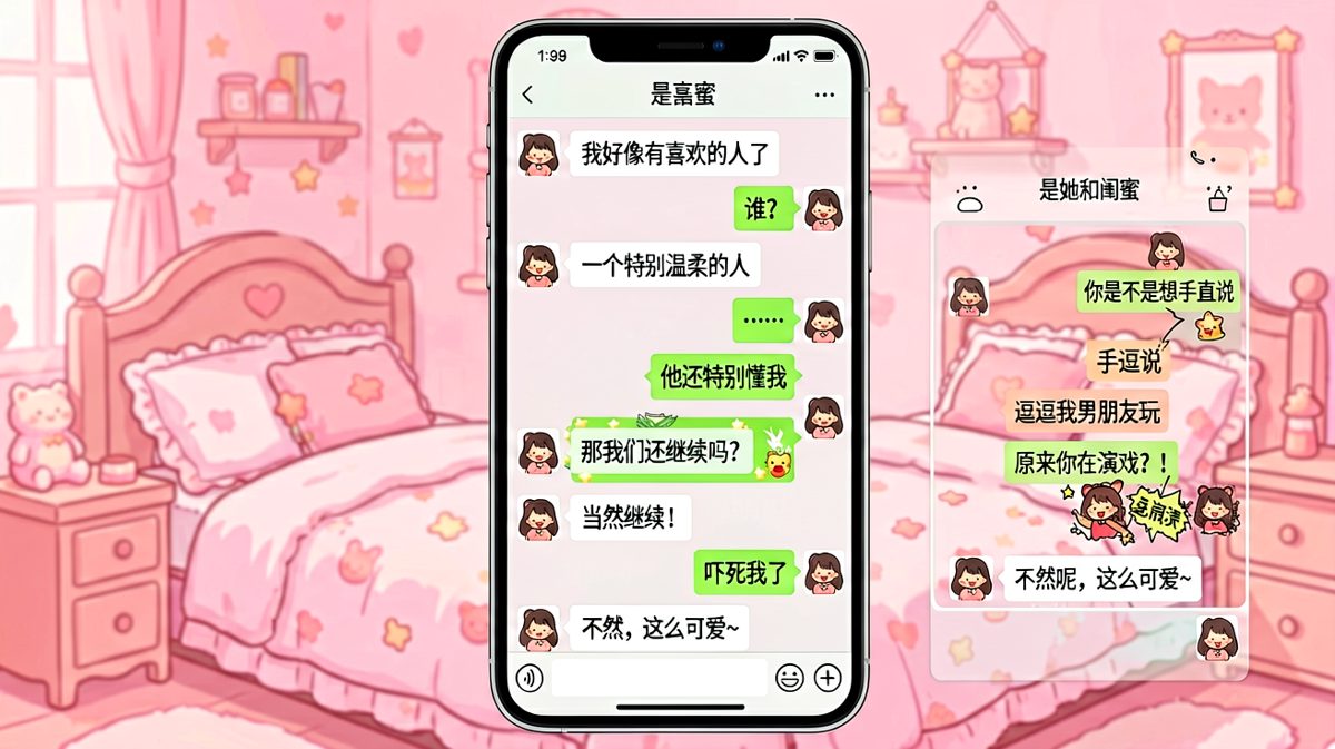 女生假装喜欢别人，男友差点当场分手——原来是坑