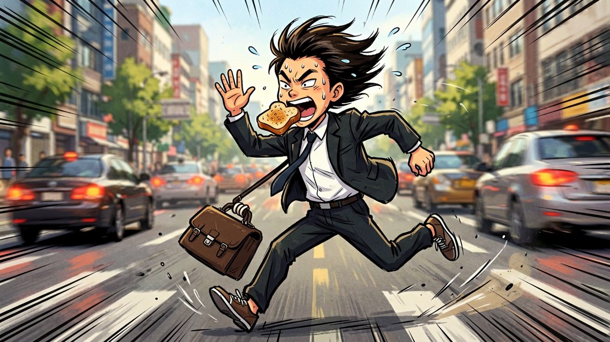 以生命为代价的通勤冲刺！