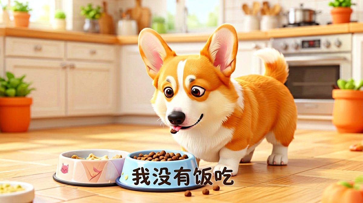 只要我够可怜，主人就会给我开罐头。