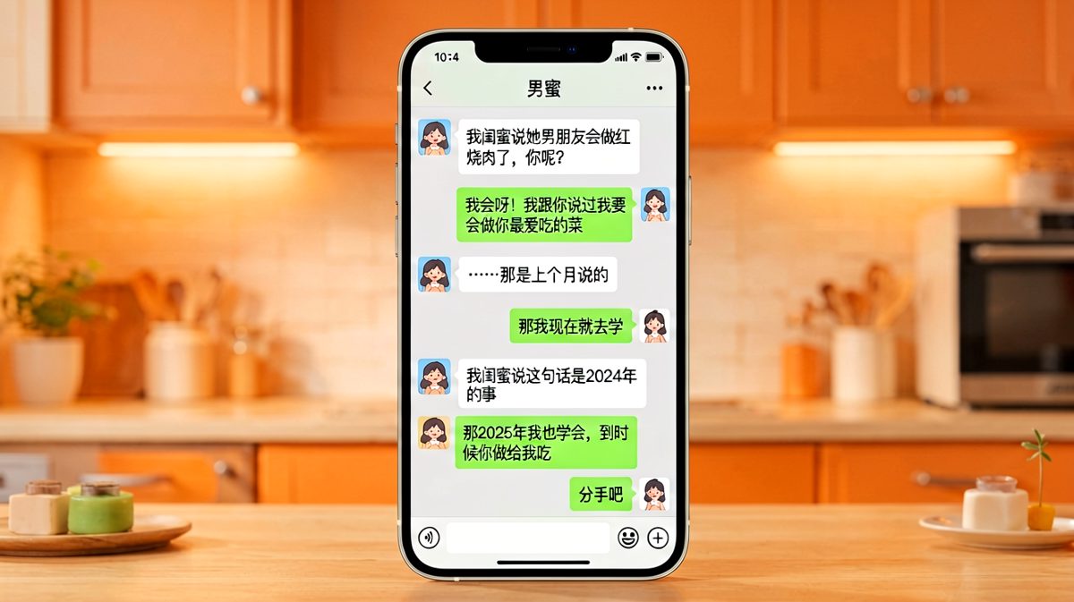 承诺跨越时间差，但女生的闺蜜早就过了保质期