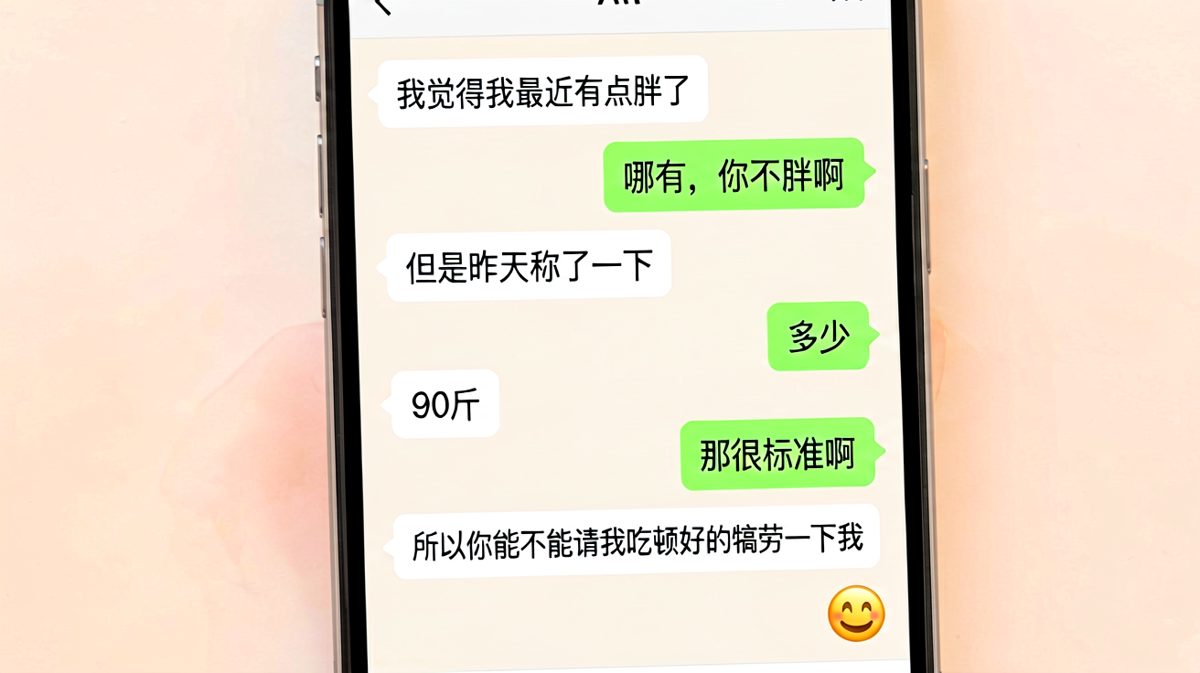 从身材焦虑到蹭饭计划的完美转折