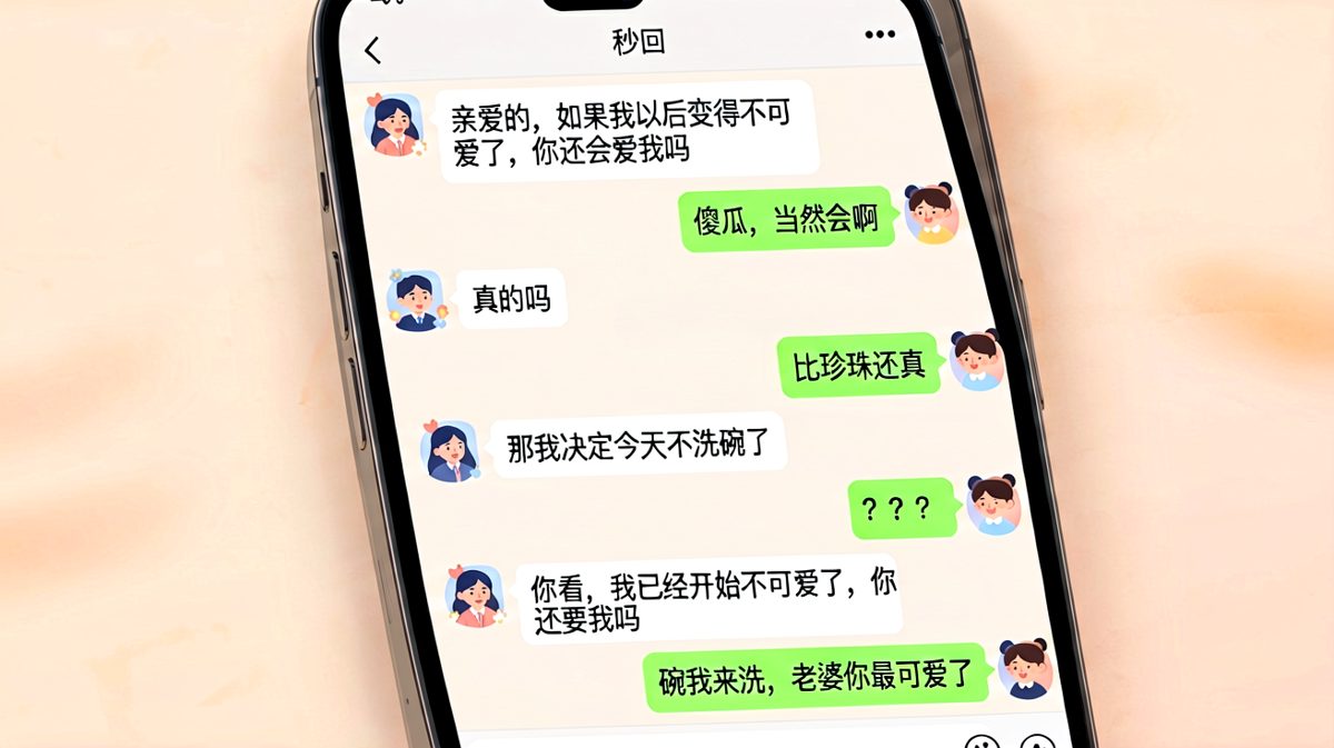 套路满满的情感测试题