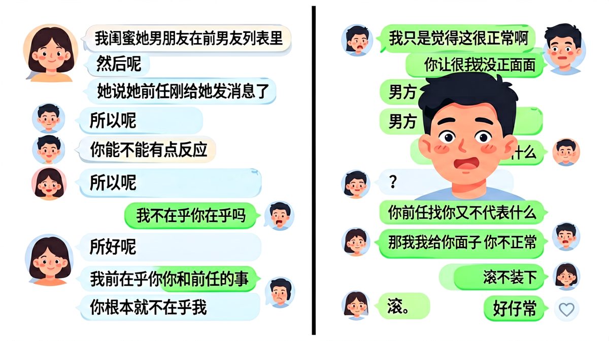 「那我给你面子」——男友的终极求生欲翻车现场
