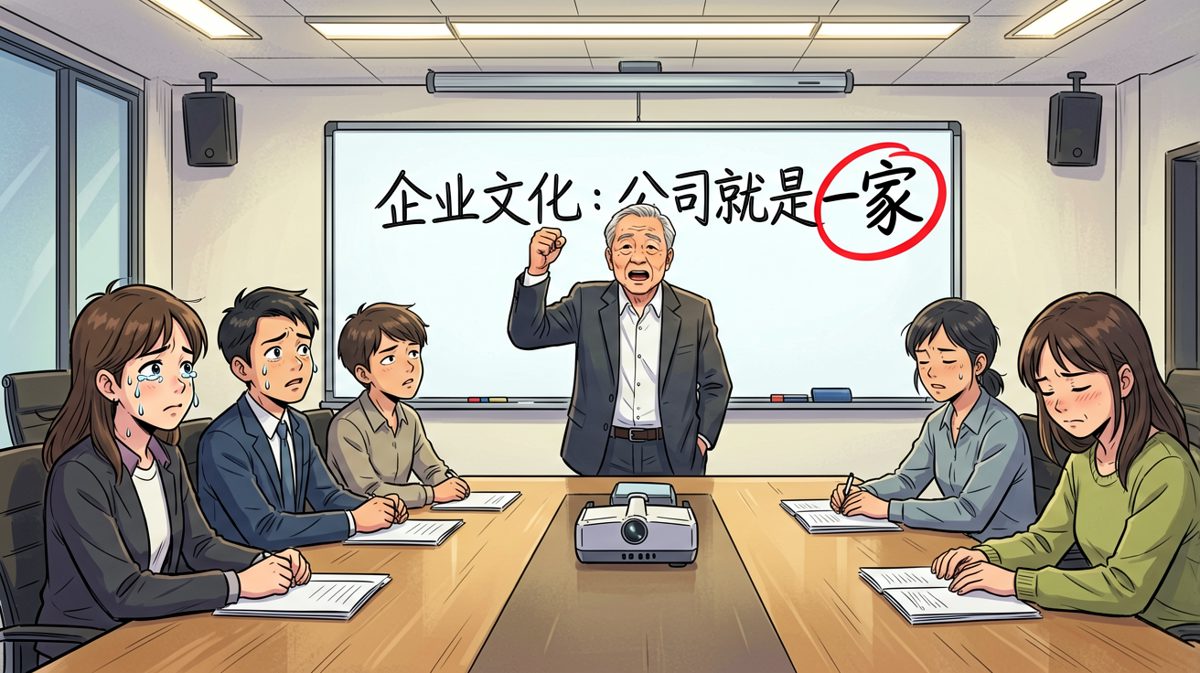 老板说公司就是家，员工感动后听到下半句直接愣住。